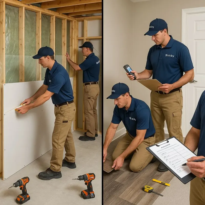 Repairs and Reconstruction process in Manor, TX